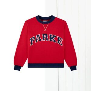 Parke Coastal Two Tone Varsity Mockneck